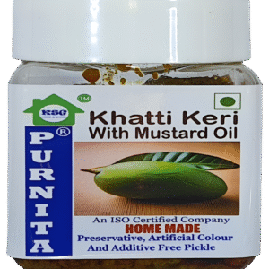 Purnita Khatti Keri With Mustard Oil Pickles